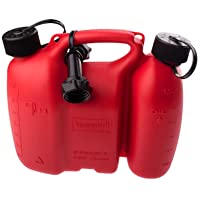 Contenedor de dos compartimentos para sierras de cadena de grasa y gasolina - Tamaño único